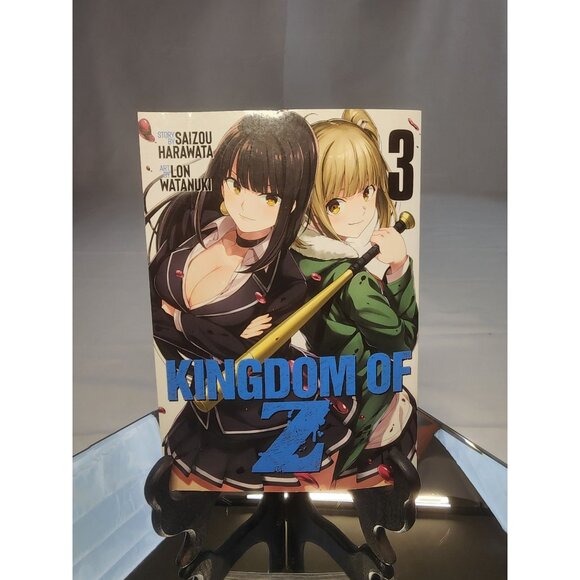 Kingdom Of Z Manga English Volume 3 Discounted Due to Crease in Cover - Picture 2 of 5